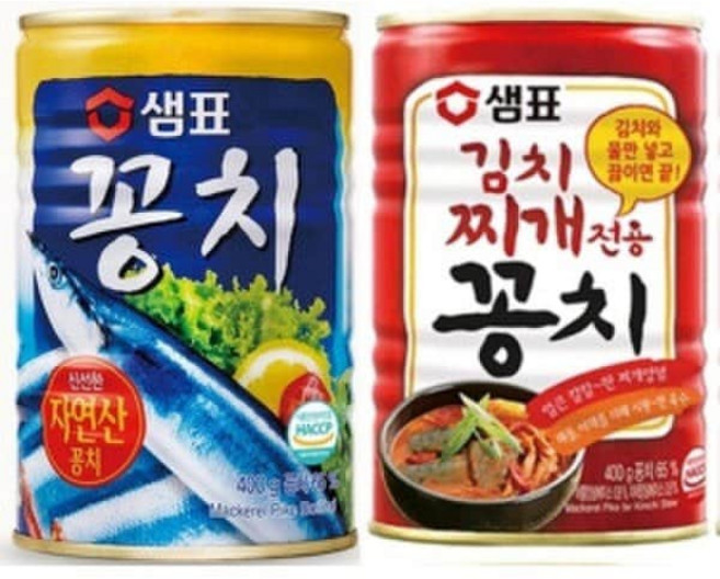 김치꽁치400g + 꽁치 400g 1세트, 1개, 400g