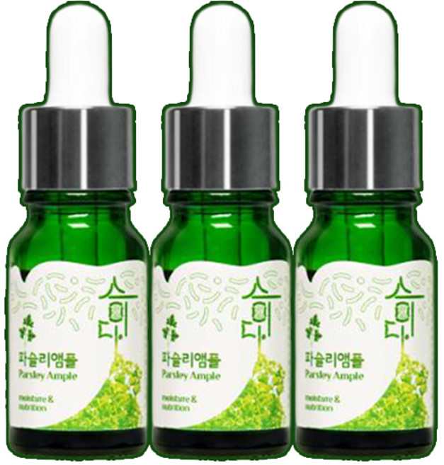 NEW 스미다 파슬리 스팟 앰플 I 스미다 앰플, 3개, 18ml