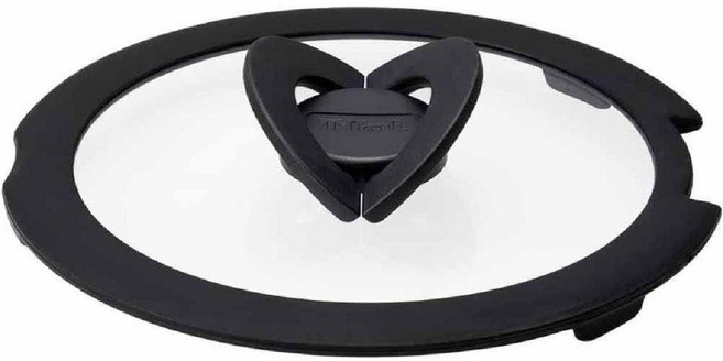 테팔 Tefal 인지니오 네오 시리즈 버터플라이 유리 뚜껑 16-28cm L99362, 1개, 1없음, 1cm