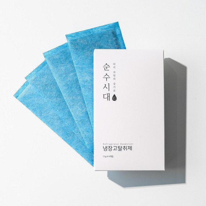 순수시대 냉장고 탈취제 본품, 44g, 1개