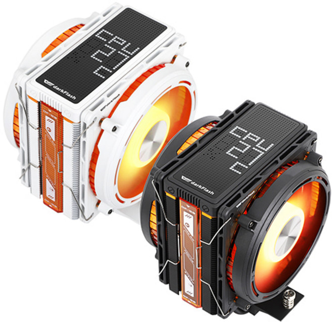 darkFlash EXPLORE E400 PLUS ARGB, 블랙, 1개