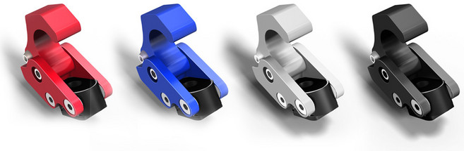오토바이 봉지걸이 C타입 블루, 1개
