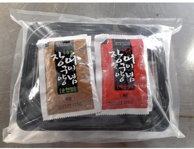 (햇살찬)통영 바다장어 국내산 산지직송1KG (1~3미) 2KG 5KG + 소스2종 자연산 손질 자연산 소스 구이용보양식, 1개, 3kg(3-9)