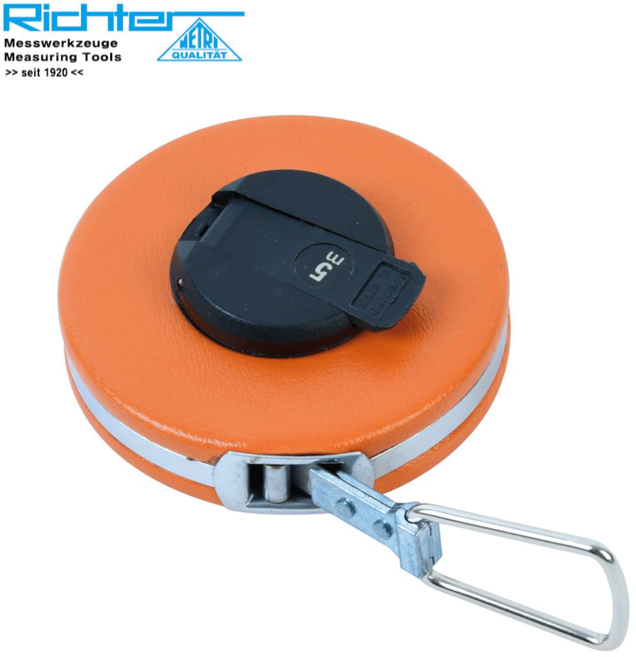 리치터 파이줄자 395D (스테인리스 스틸 테이프) 5m 8m 10m, 1개