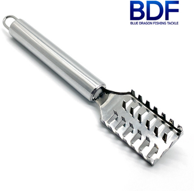 청룡조구 스테인레스 비늘치기 생선 비늘 제거기, 실속비늘치기, 1개