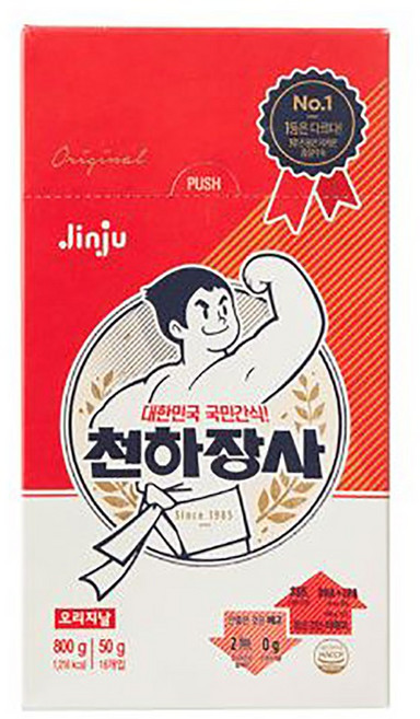 진주햄 천하장사 오리지날 소시지, 800g, 4개