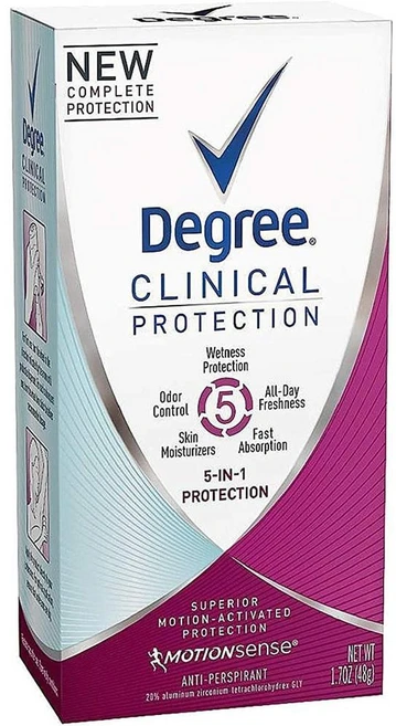 Degree 디그리 클리니컬 프로텍션 5-in-1, 5개, 48g - 쿠팡