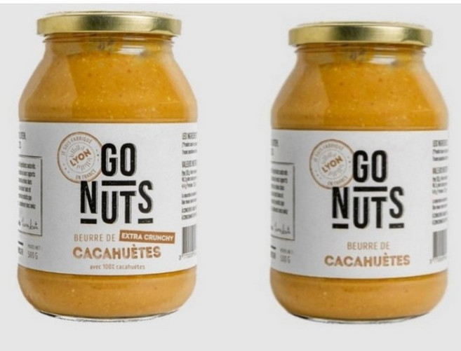 고넛츠 땅콩버터 유기농 오리지널 + 크런치, 1세트, 270g