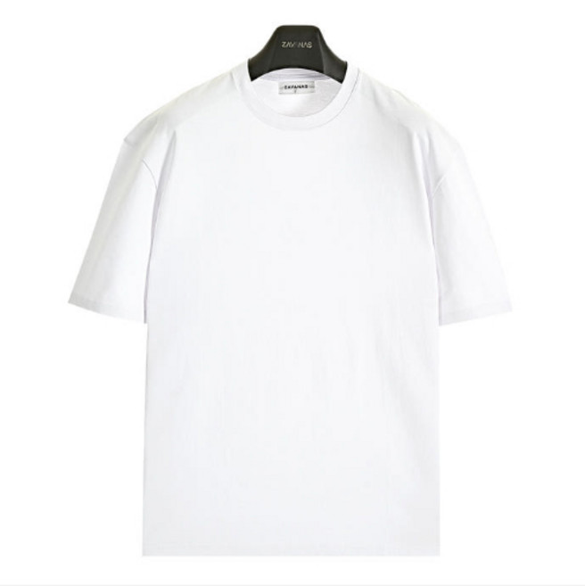 D 익스트림 USA코튼 티셔츠 - 10수 어깨넓어보이는 두꺼운 세미 오버핏 반팔