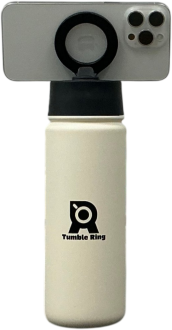 텀블링 맥세이프 '애플스토어' 입점 텀블러 물통 헬스장 학생용 여행용텀블러, 1개, 500ml, 크림