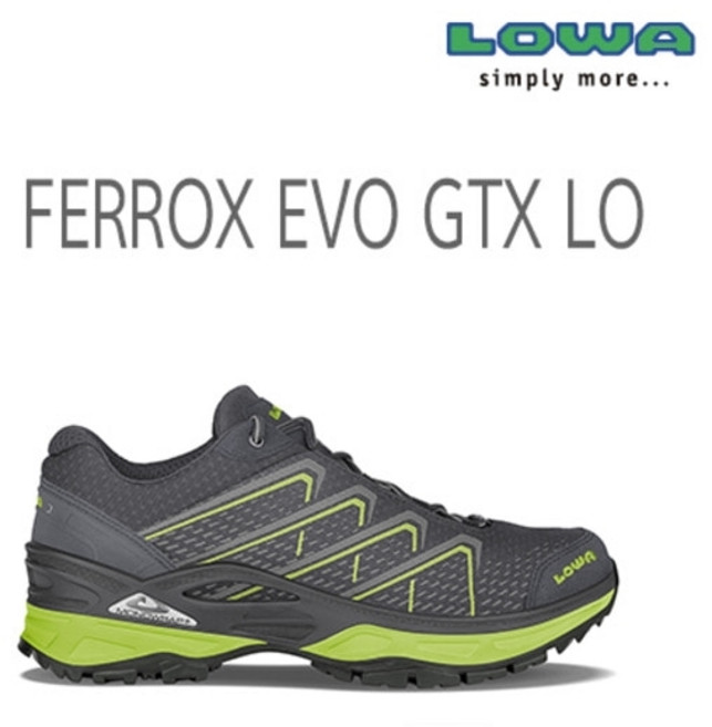 로바 페록스 EVO GTX LO (그라파이트 라임)