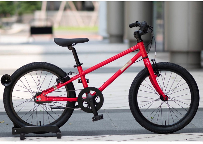 Voom Voom bikes #8 八號 鋁合金 20吋 3速 皮帶傳動 兒童自行車, 超人紅, 1個