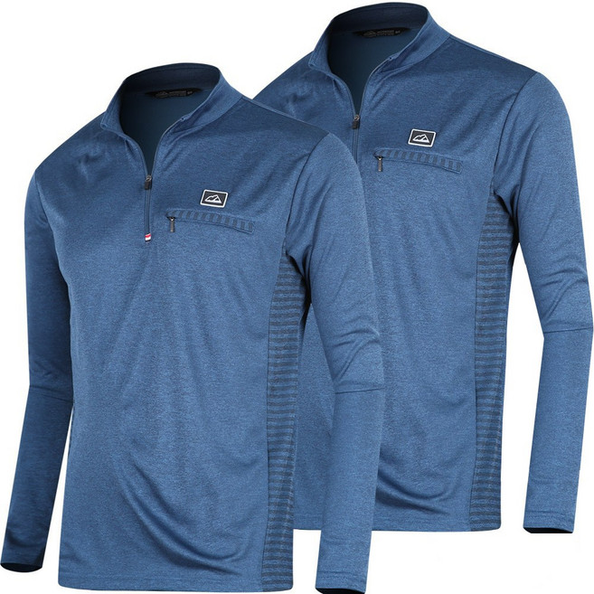 마운티스트 미루나무 남성 봄 가을 편안한 등산복 작업복 티셔츠 카모쿤