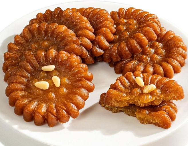 프리미엄 호박 찹쌀 약과 옛날과자, 50개, 30g