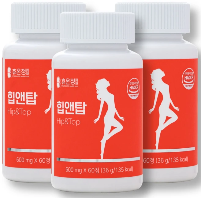 힙앤탑 60정 에스트로겐 대두 이소플라본 L-아르기닌 마카 석류, 3개 - 쿠팡