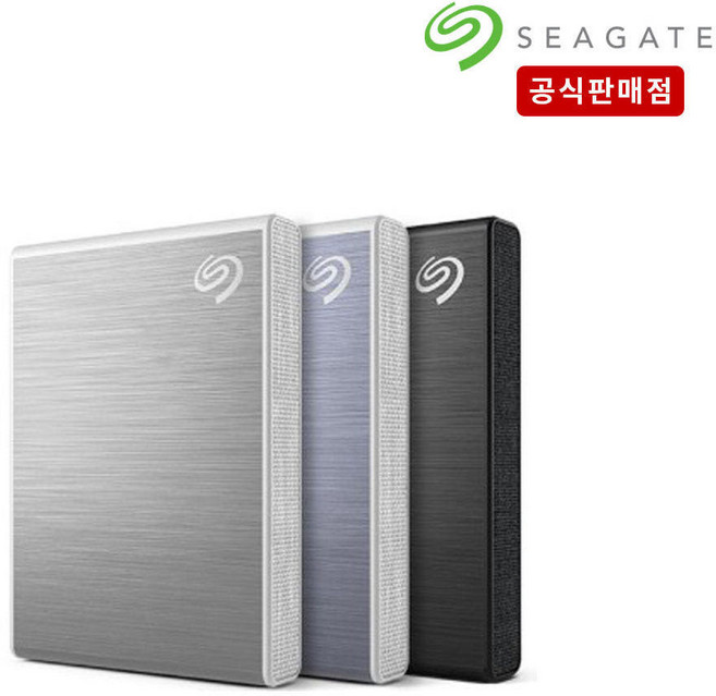 씨게이트 공인판매점 1TB 외장SSD 동영상 문서 사진 데이터 정보 데이터복구서비스, 실버