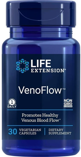 라이프익스텐션 베노플로우 베지테리안 캡슐, 1개, 30정 - 쿠팡