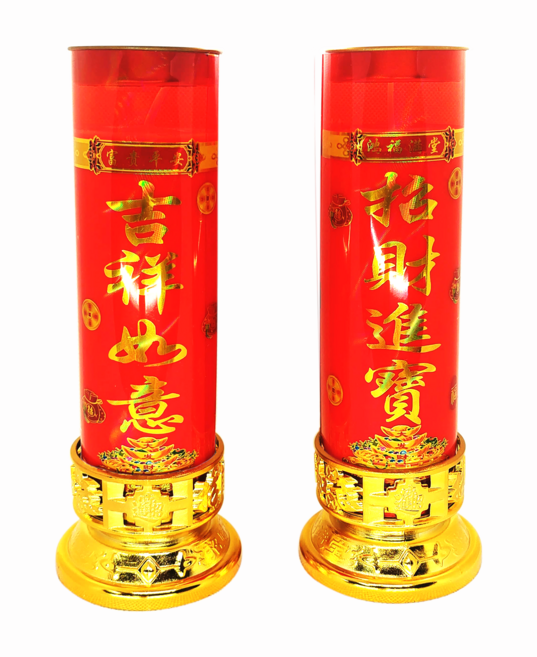 芯品工坊 酥油斗燭, 680g, 1件, 3天酥油斗燭(連座) 2盞裝