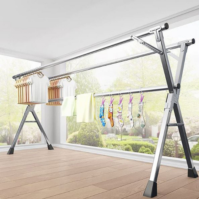 핫버튼 이불 빨래건조대