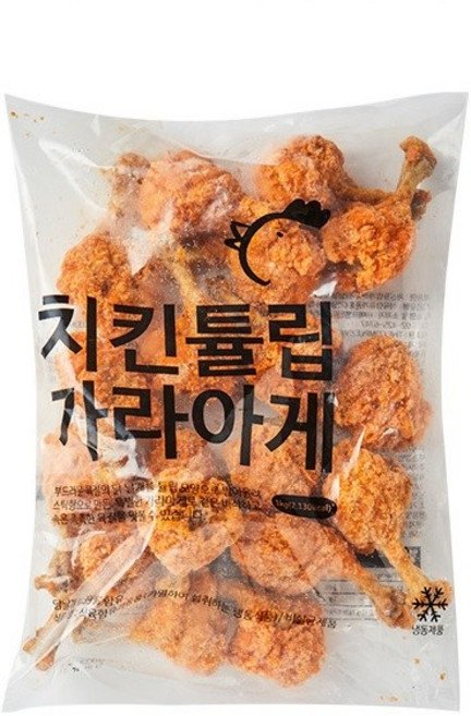 모노마트 치킨튤립가라아게 1kg x 2봉 BOX [에프엠인터내셔날], 2개
