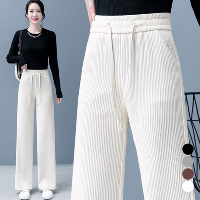 봄 가을 춘추 여자바지 골덴 데일리 팬츠