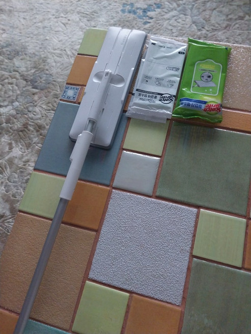 3M 스카치브라이트 대형 올터치 더블액션 막대걸레 세트(정전기 10매 + 물걸레 3매)