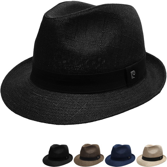 피에르가르뎅 페도라 중절모 여름용 선물용 신사 모자-HAT260239
