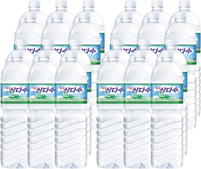 삼다수 제주 화산암반수, 2L, 24개