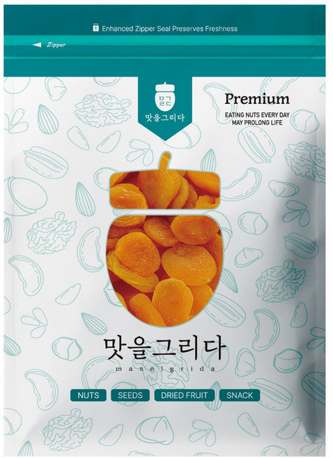 맛을그리다 건살구 400g, 1개