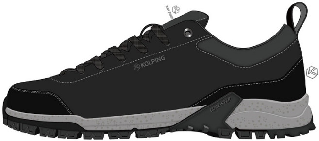 콜핑 젠틀 KVM1381U 남여공용 사계절 고경도EVA 완전방수 투습 가죽 트레킹화