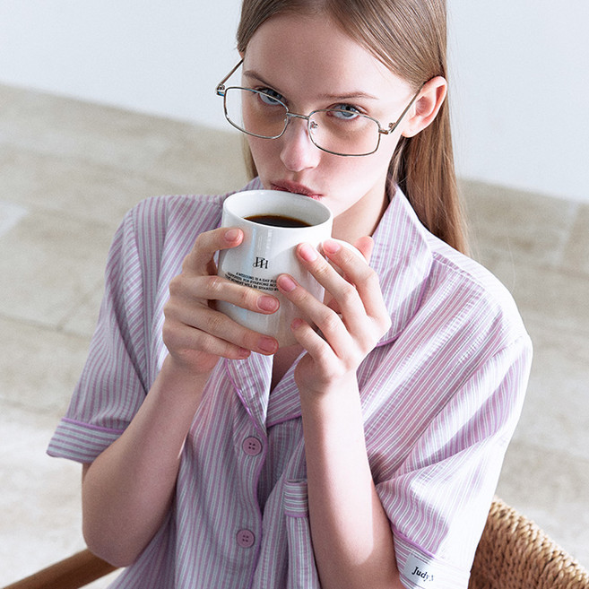 주디앤 퍼플버터 반팔 잠옷 파자마세트