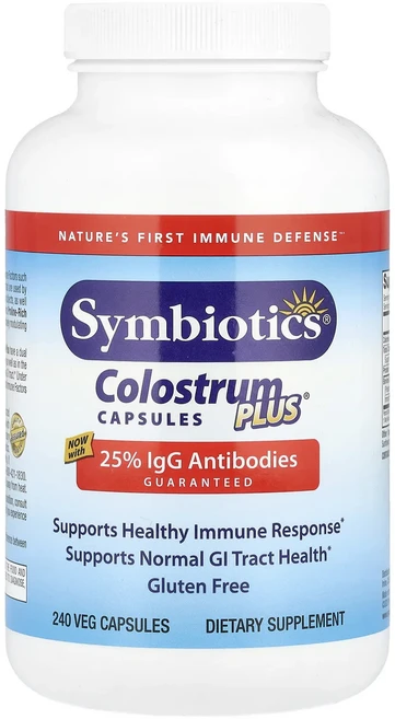 Symbiotics Colostrum Plus 베지 캡슐 240정, SymbioticsColostrumPlus베지캡슐240, 1개 - 쿠팡