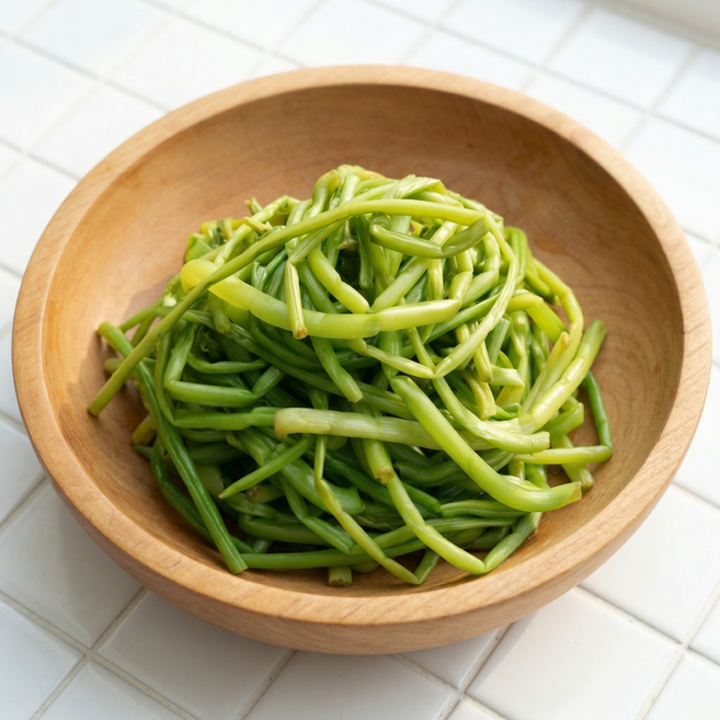 나물투데이 국산 데친 고구마순 나물 고구마줄기, 1개, 500g