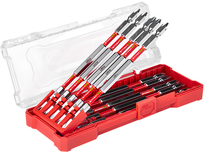 비트맨 울트라 토션 비트 2x150mm 10PCS 십자 BPH20150 드라이버 비트, 1개