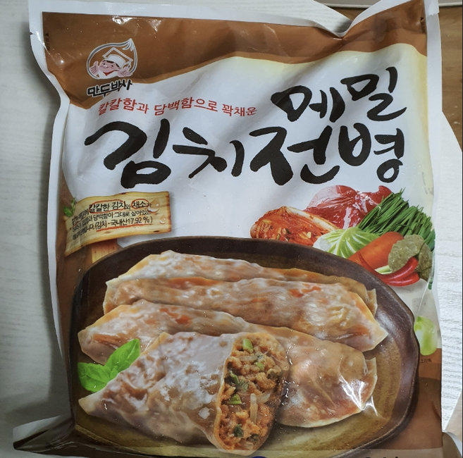 준푸드 메밀 김치전병, 2.1kg, 12개