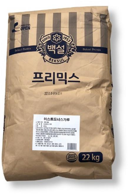 백설 이스트 도너스가루 22kg, 1개