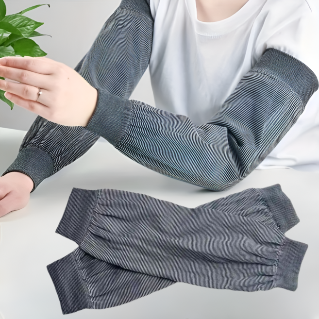 통기성 좋은 다기능 자외선 차단 팔토시 2P, 1세트, 그레이