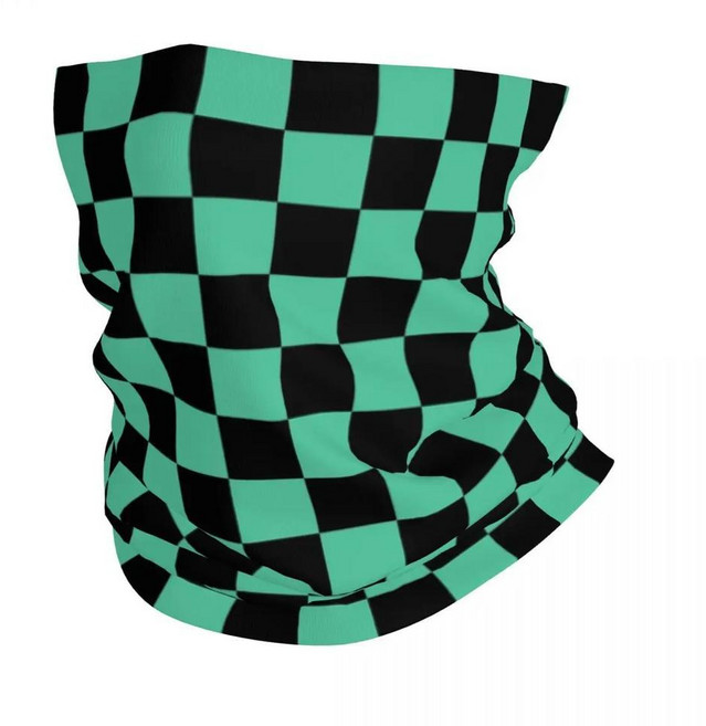 골프 스키 라이딩 악마 슬레이어 탄지로 카마도 반다나 겨울 목 워머 방풍 랩 페이스 스카프 하이킹용 머리띠, Multiuse Bandana, 1.Multiuse Bandana  1, 1개