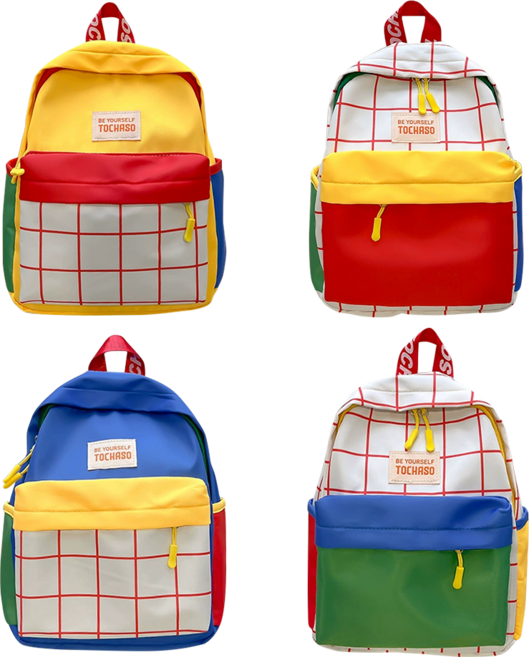 비비드 백팩 세컨백 소풍가방 보조백 학원가방 데일리 캐주얼