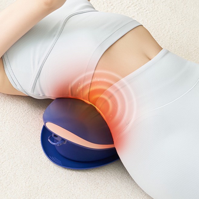 [슬룸 정품] 슬룸 허리편한케어 공기압 에어리프트 EMS 온열 허리 마사지기, 1개