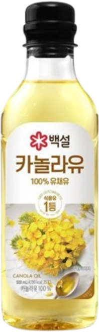백설 카놀라유 500ml 1개