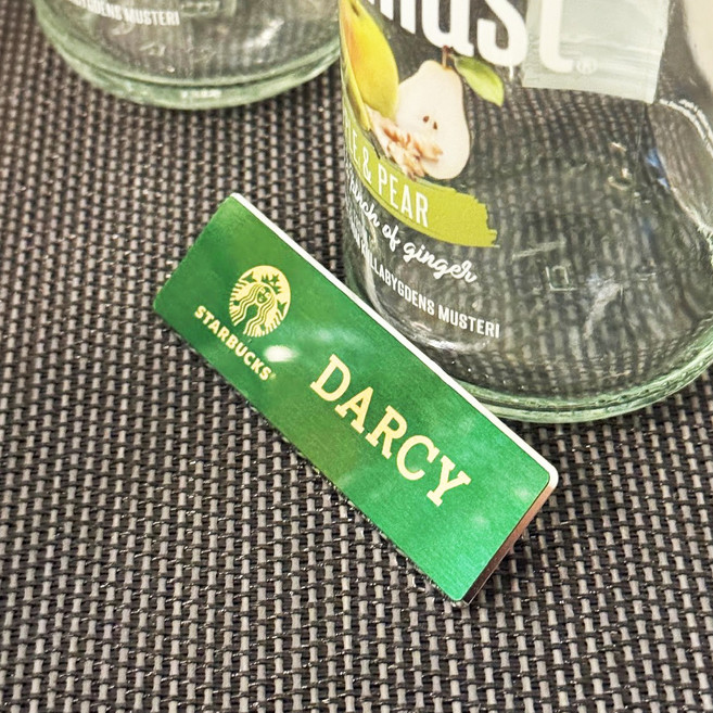 금속 명찰제작 [우주명찰] 지워지지 않는 컬러 인쇄, 프리미엄(3구 자석), 1개, 2-3. 그린