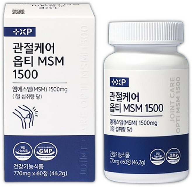 관절 영양제 보궁 미국산 터마신 프리미엄 옵티MSM, 1개, 60정