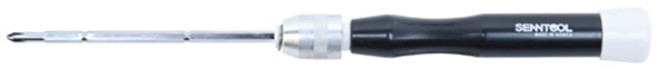 [센툴] ST-0301 / 양용 정밀드라이버 3단길이조절 3mm x 55 87 120, 1개
