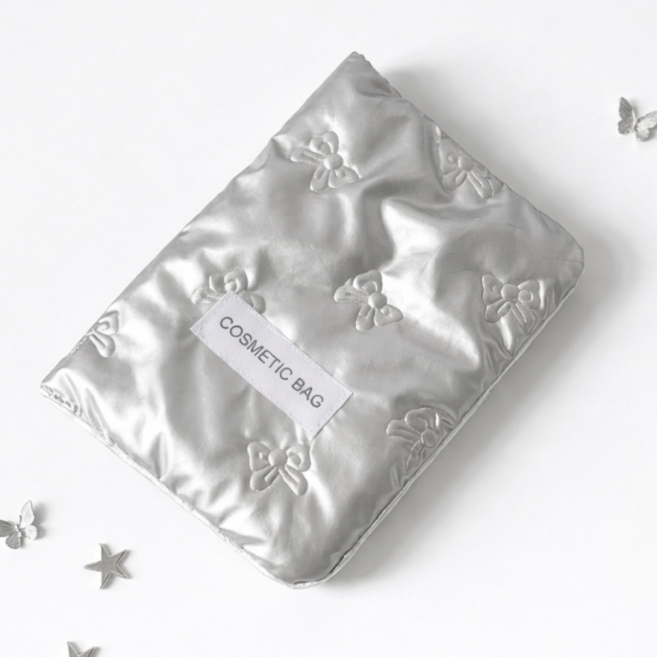 벨라빈 데일리 시크릿 리본 파우치 생리대파우치 화장품파우치 여권지갑