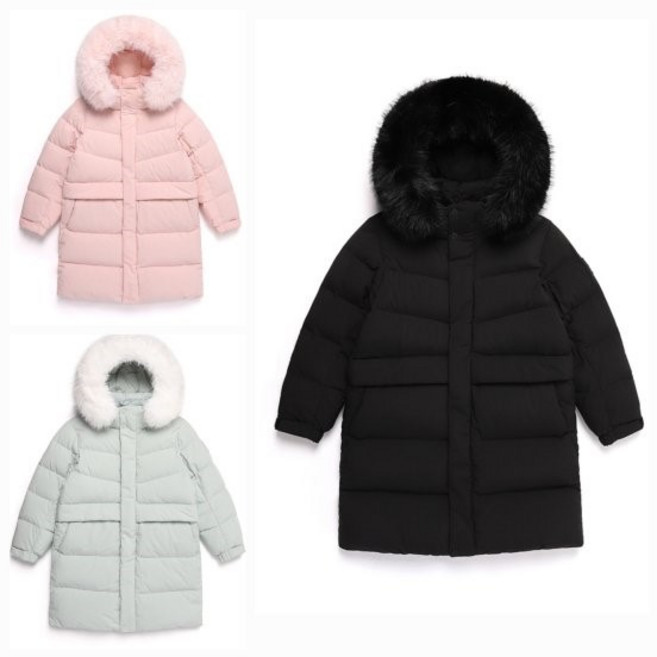 (국내매장판) [정상가289 000] 블랙야크 키즈 남아여아 공용 후드 롱패딩