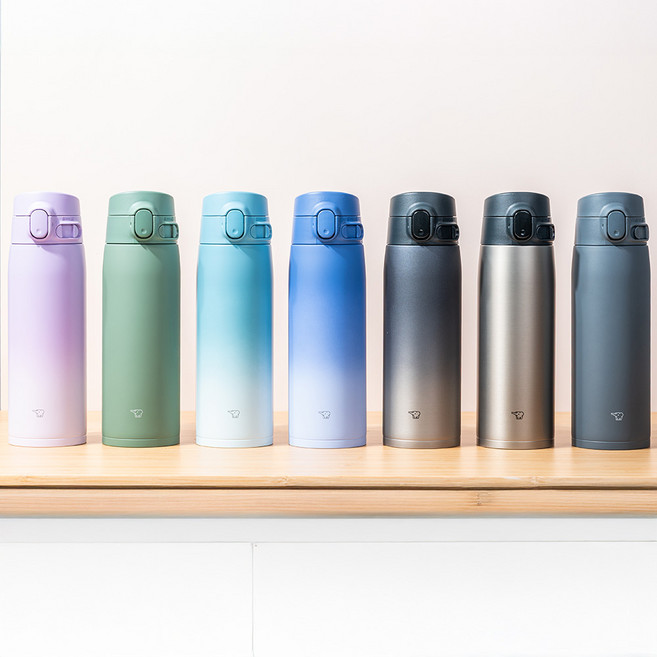 조지루시 보온병 보냉병 손잡이 원터치 텀블러 SM-VH60 600ml, 1개, HM-스톤그레이