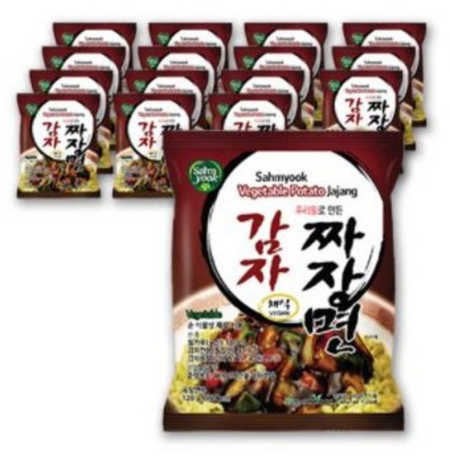 삼육 감자짜장면, 15개