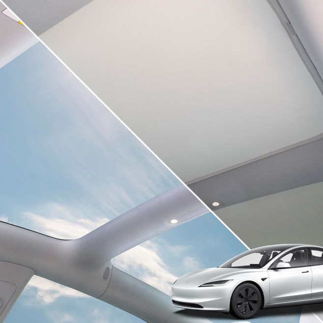 테슬라 모델3 썬쉐이드 햇빛가리개 암막 커버, 1개