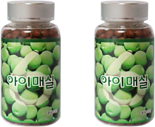 유기산 매실 환 고농축 국산 100%, 2개, 120g